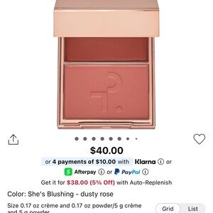 Patrick Ta She's Blushing Rose Blush